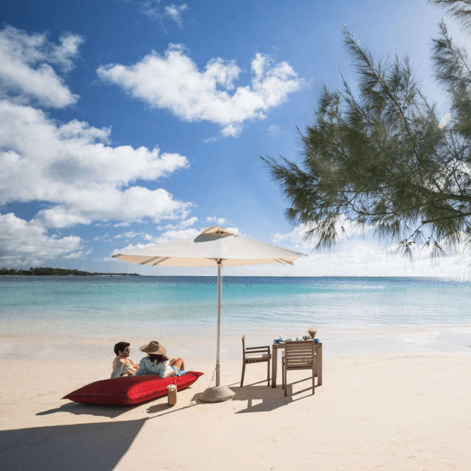 Stunning beachfront suites with panoramic ocean views.