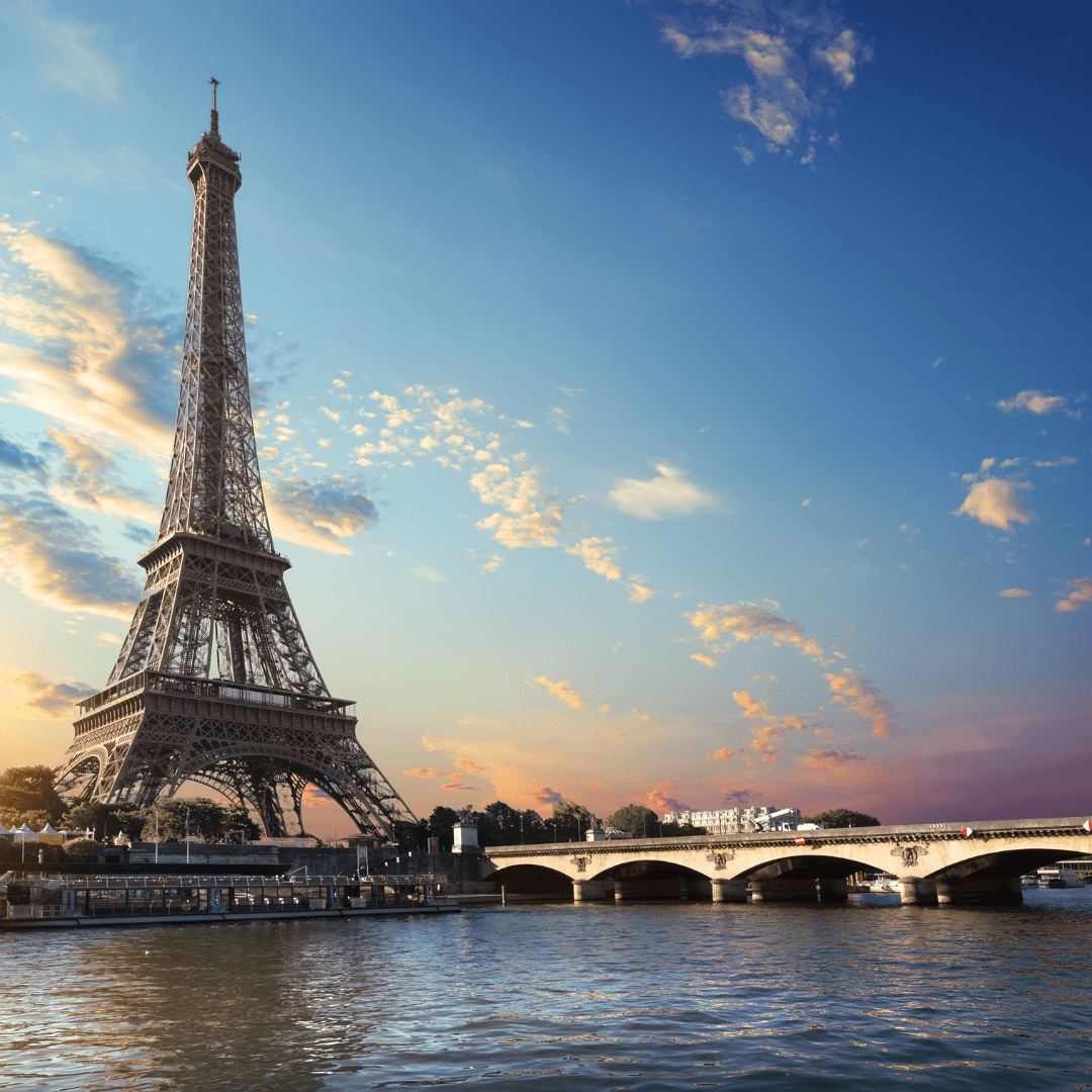 Witness the grandeur of the Eiffel Tower, the most iconic symbol of Paris. Enjoy breathtaking panoramic views of the “City of Lights” from its 2nd level and capture unforgettable memories of your European journey.