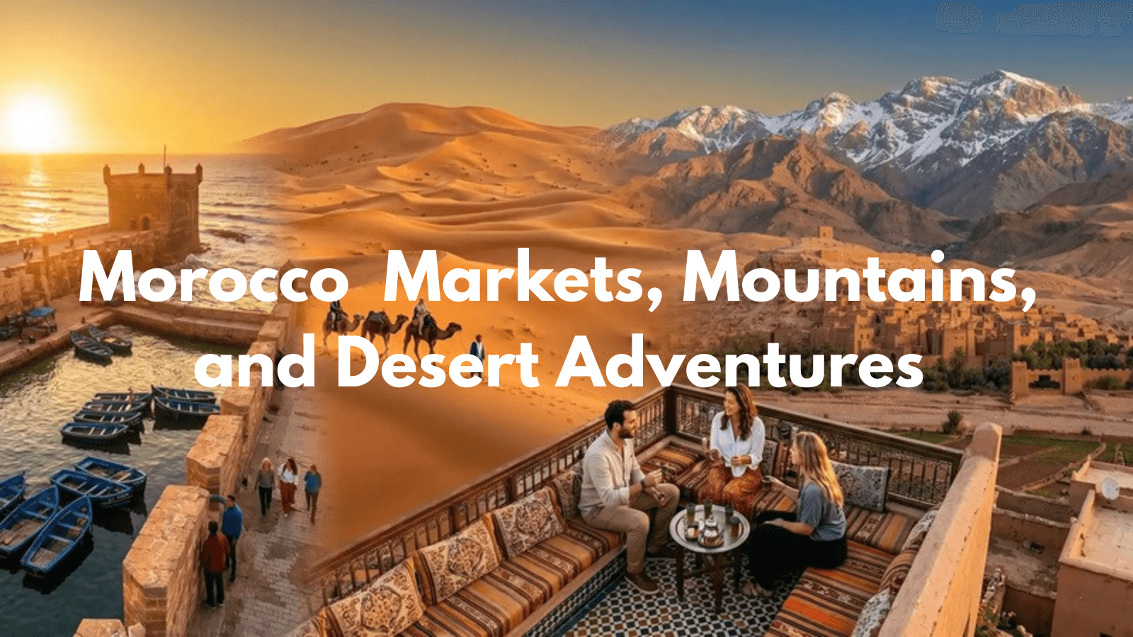 Morocco Travel Guide: Markets, Mountains, and Desert Adventures