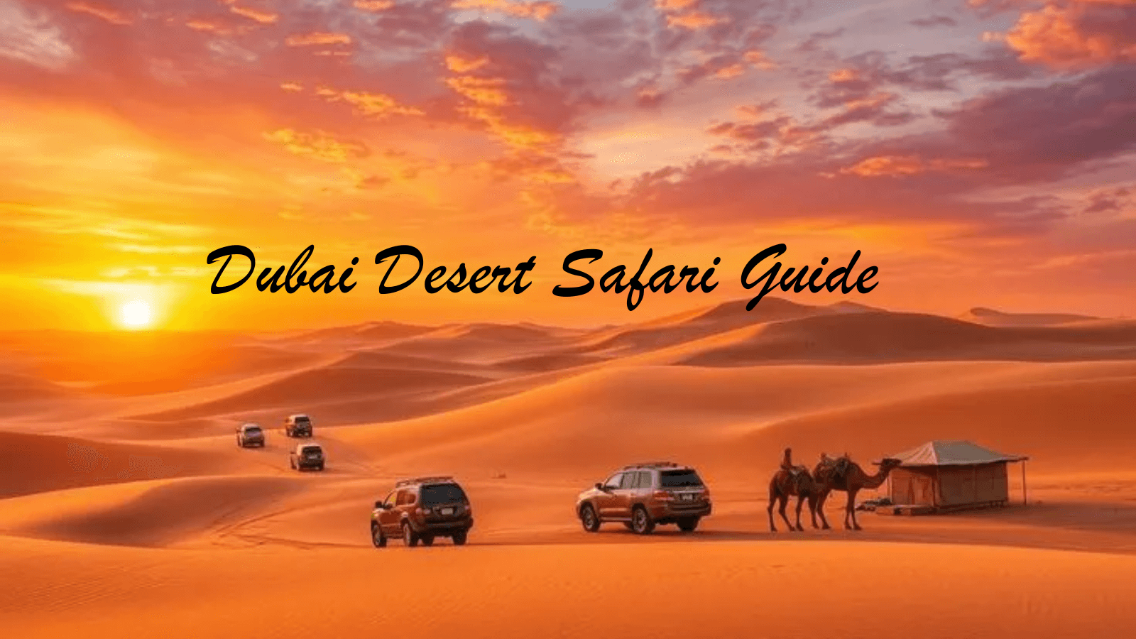 Dubai Desert Safari Guide