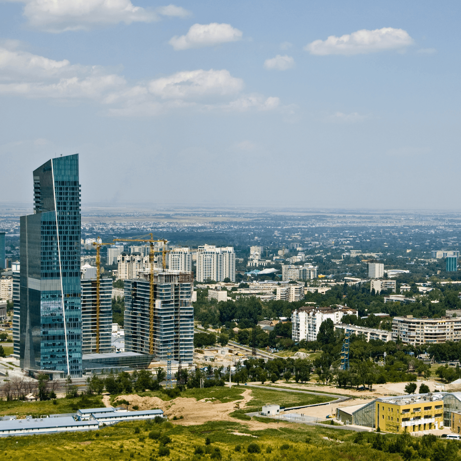 City Tour & Shopping: Explore Almaty's rich history with visits to landmarks like Panfilov Park and the beautifully constructed Zenkov Cathedral, one of the world’s tallest wooden churches. Wander through Green Bazaar, a lively market filled with local products, from fresh fruits to handcrafted souvenirs. Don’t miss the famous Rakhat Chocolate Shop, where you can indulge in Kazakhstan’s finest chocolates. End your day with a stroll through the city’s vibrant shopping districts, featuring luxury brands and local crafts.