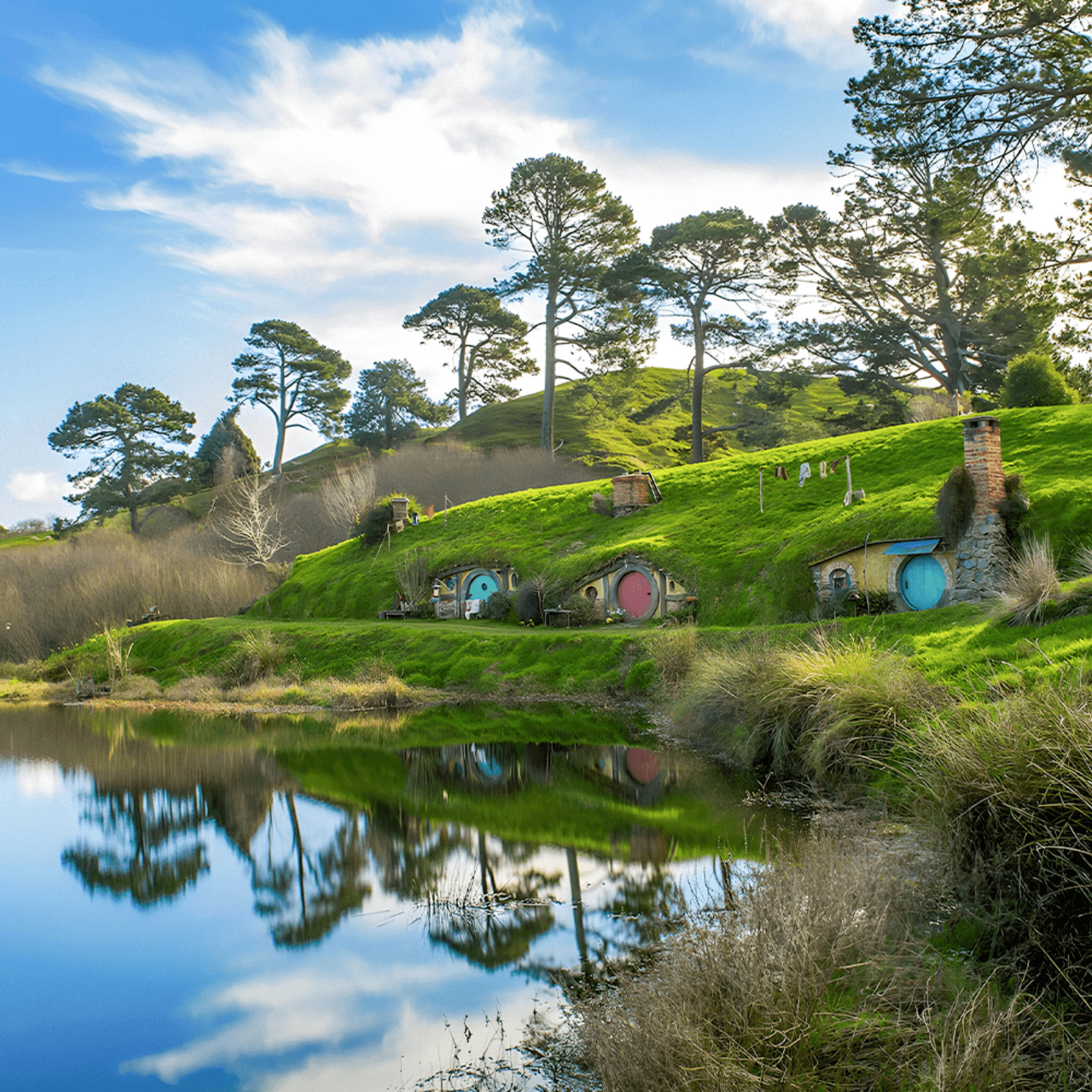 Movie Magic: Visit the iconic Hobbiton Movie Set from The Lord of the Rin