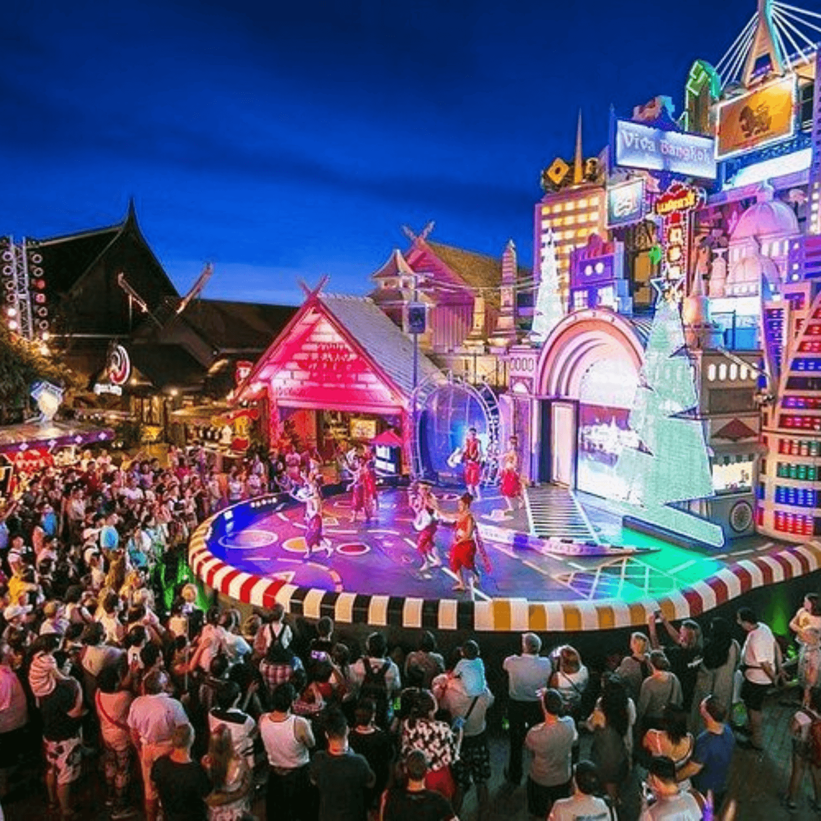 Be enchanted by a dazzling display of Thai culture through music, dance, and drama.
