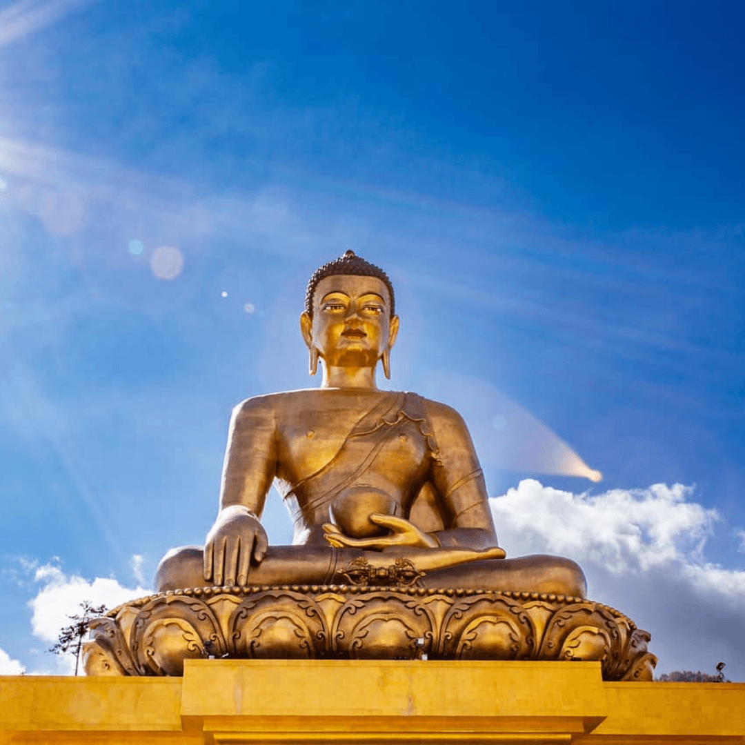 Experience the grandeur of the Buddha Dordenma Statue, towering over the Thimphu Valley. This gigantic Buddha statue is not only a symbol of peace but also offers panoramic views of the capital, making it a must-visit for every traveler.