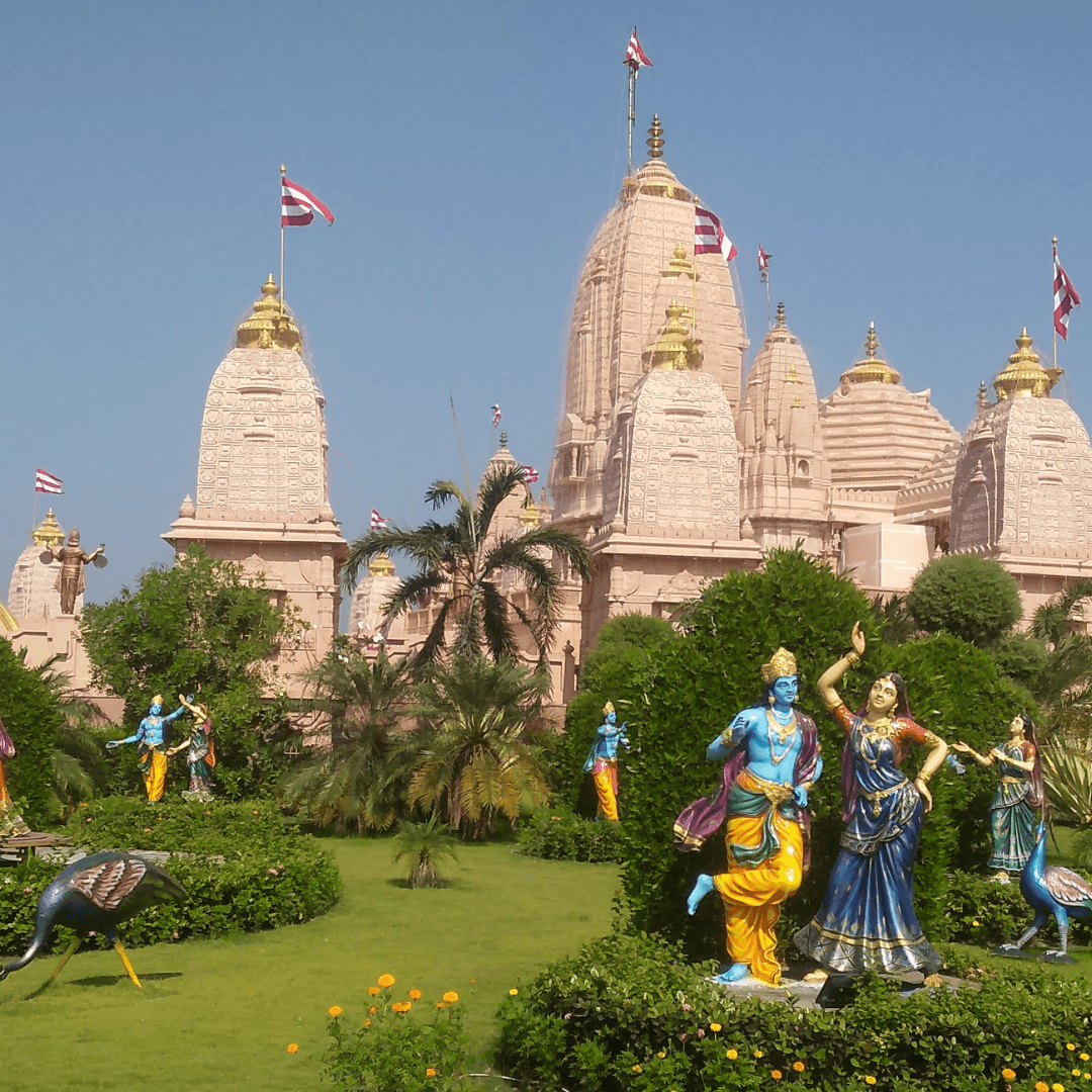 Visit the sacred Ram Janmabhoomi in Ayodhya, believed to be the birthplace of Lord Rama. This site stands as a beacon of faith and devotion, drawing pilgrims from across the globe.